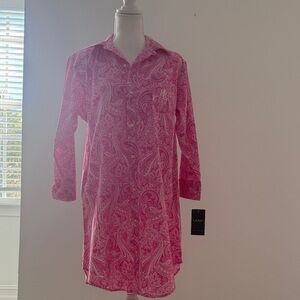 Pink Paisley lounge wear